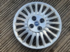 x1 Genuine Fiat Punto 15” Wheel Trim Hub Cap Single