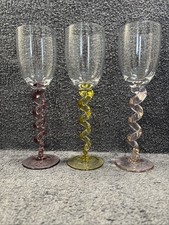 3 x Stunning Tall Wine Glass