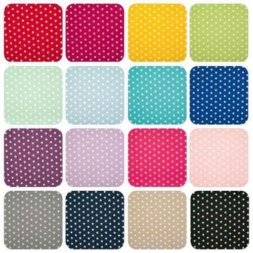 100 cotton fabric 10mm - cotton, white