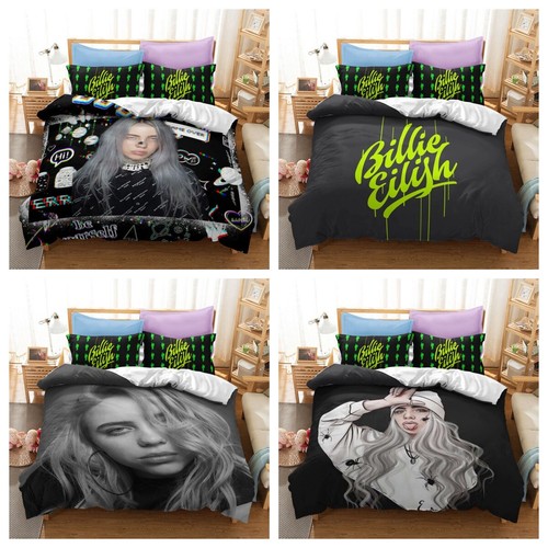 Billie eilish bedding set - 3d,