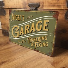 Personalised Garage Sign