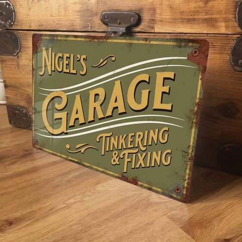 Personalised garage sign - garage,