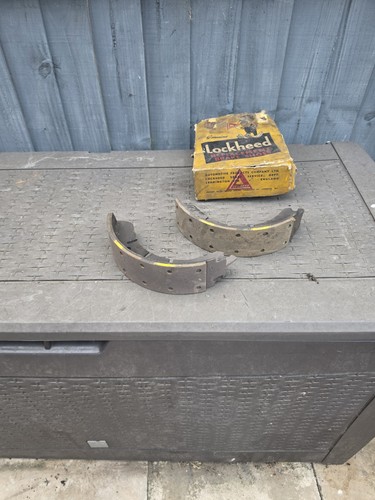 Lockheed brake shoes vintage - shoes,
