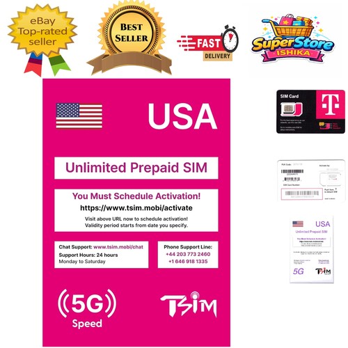 Day mobile sim card for - t-mobile,
