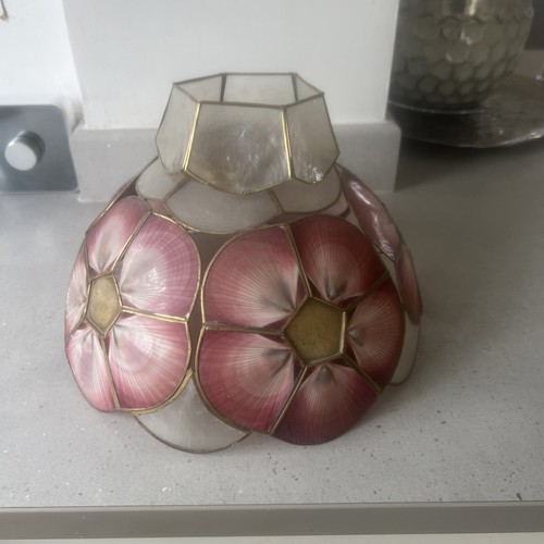 Capiz shell brass - &,