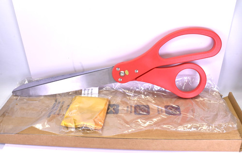 Giant big red scissors - giant, 25.5"