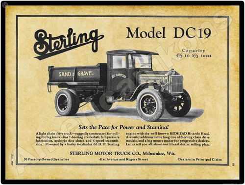 1929 sterling trucks new - trucks, metal