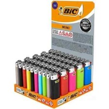 5x BIC Mini Lighters Multi