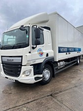 2016 65 regdaf CF 250 EURO 6 removal truck lorry  container  on air sleeper cab