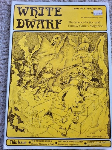 White dwarf first - white, #1,
