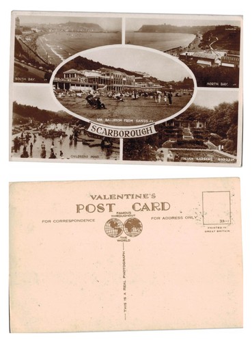Vintage postcard multi view - postcard, multi-view