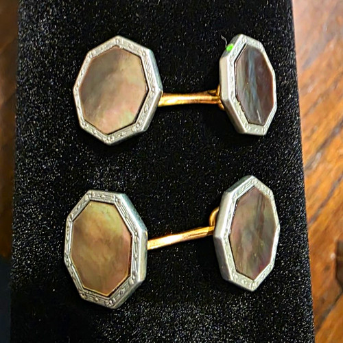 Krementz 1930s octagon chain - 1930s,