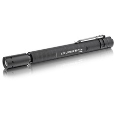 LED Lenser P4 - 18 Lumens adjustable focus - Professional torch with belt pouch