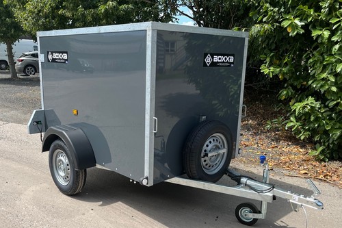6ft grey box - grey, trailer