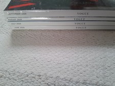 4 Vogue Magazines  June 20 to Sept 20