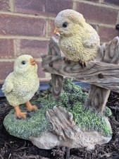 Baby Chicks Garden Ornament