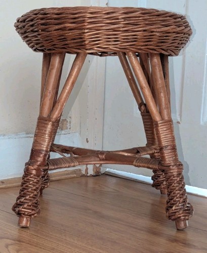 Vintage wicker rattan - wicker,