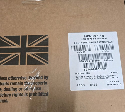 Mre british full box - ,