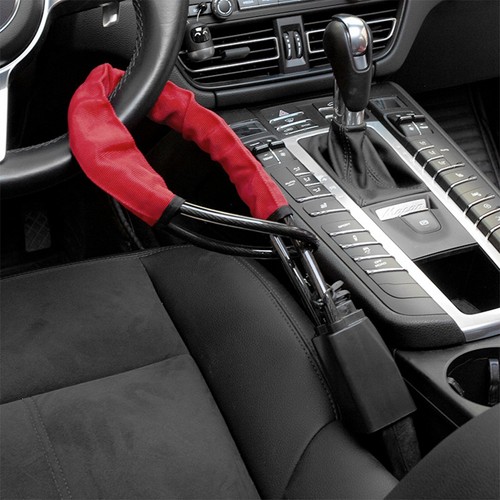 Steering wheel seat belt - seat, lock
