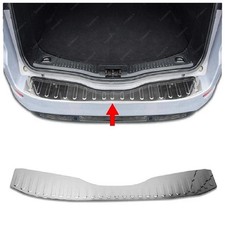 Chrome steel rear - steel, bumper