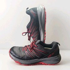 Karrimor Caracal Trail Runner Trainers - UK 11 - Walking - Black Grey Red - Used