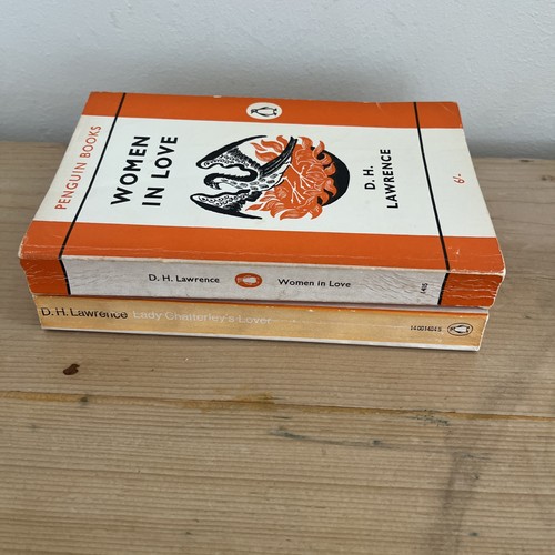 Vintage penguin books - books., lady