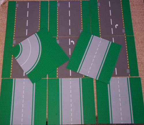 Lego road base plates 10x10 - lego,