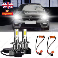 FOR Mercedes C Class W204 2007-2014 ERROR FREE H7 Low Beam Led Headlights 6000K