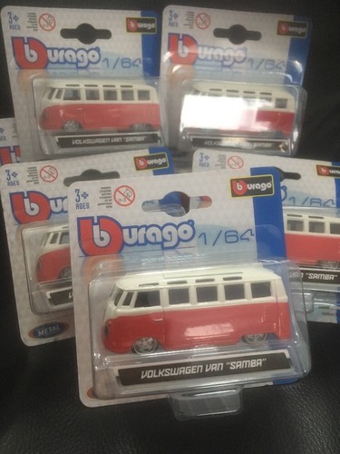 Burago diecast vw - diecast, samba