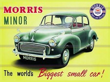 Morris Minor Metal SIGN RETRO