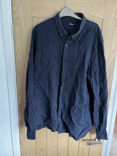 FRED PERRY 2XL NAVY SHIRT XXL