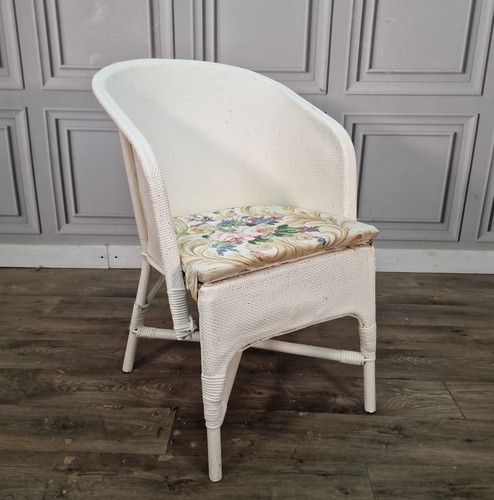Vintage cane tub - tub, white