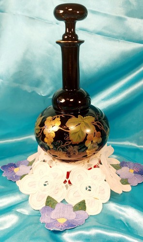 Vintage french brown - french, glass