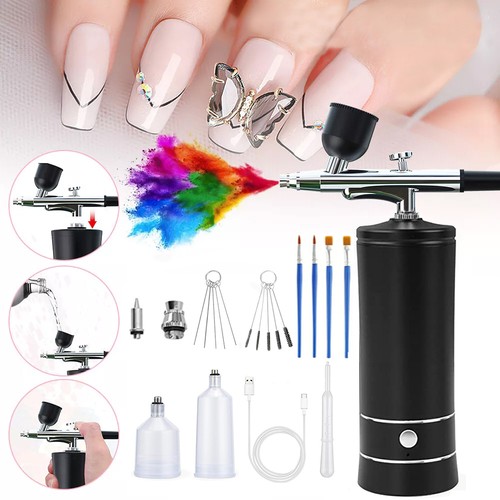 Cordless airbrush kit portable - kit,
