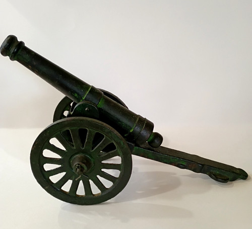 Vintage large cast iron - iron, cannon