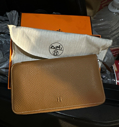 Hermès brown solid folding - solid,