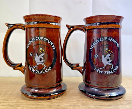 Pair vintage world cup - world, spain