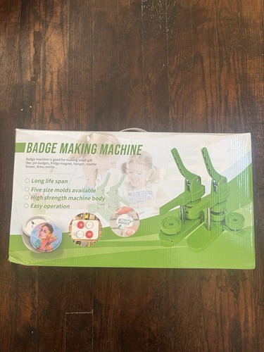 Button making machine - making,