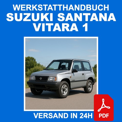 Workshop manual suzuki - workshop, santana