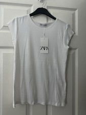 Zara UK Size Small Basic 100%