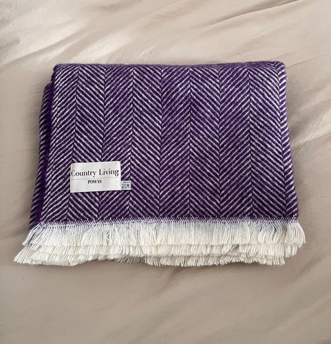 Pure new wool blanket - new, 46