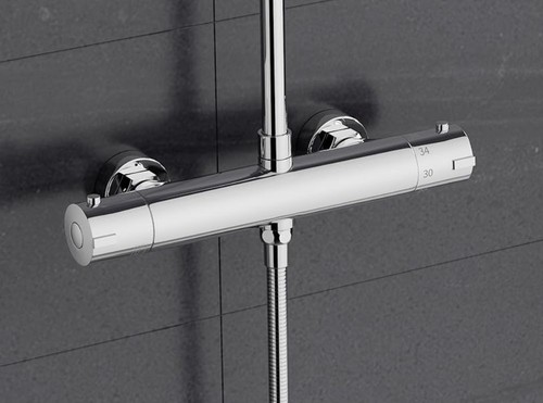 New chrome thermostatic bar - chrome,