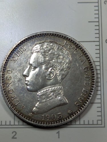 1903 spain 1 peseta - sm-v,