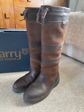 dubarry galway boots in walnut
