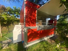  Food trailer with serving hatch, electric sockets, fridge