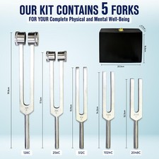 128hz-2048hz tuning fork gift