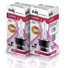 2 x LUNEX D4S Genuine CAR