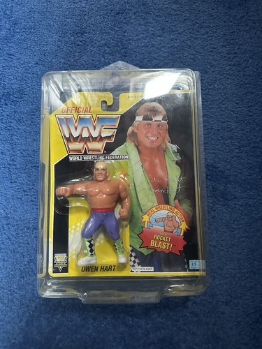 Owen hart wwf hasbro moc - hasbro,