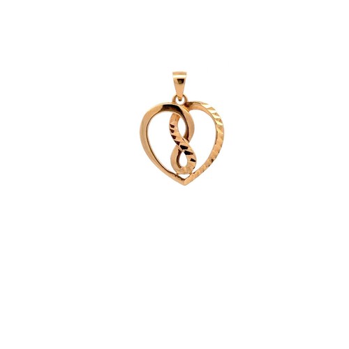 18k saudi gold - gold, pendant