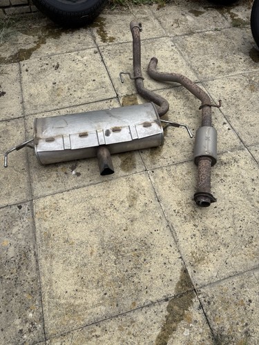 Corsa vxr stock exhaust - vxr., exhaust.